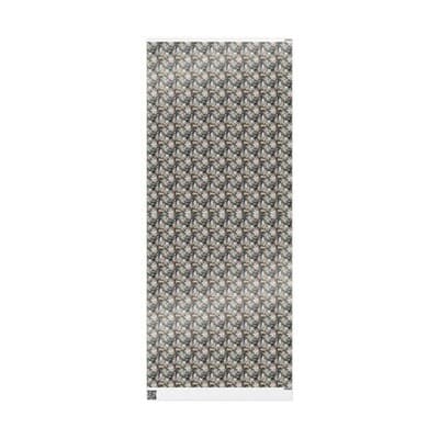 Woodland Deer Christmas Wrapping Paper Rustic Holiday Gift Wrap Winter Wildlife