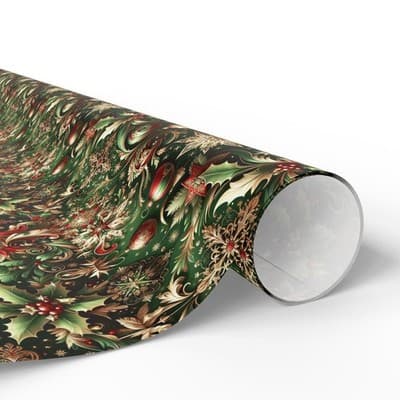 Christmas Gift Wrap Christmas Wrapping Paper | High-Quality 90gsm Wrapping Paper - Thumbnail 3