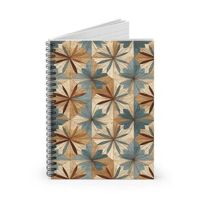 Feral Miss Floral Spiral Notebook - Embrace Your Story & Write Boldly - Thumbnail 2