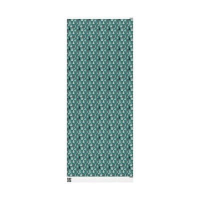 Mid-Century Modern Christmas Wrapping Paper Retro Holiday Gift Wrap Tree - Thumbnail 3