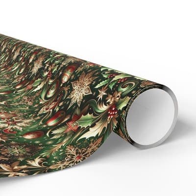 Christmas Gift Wrap Christmas Wrapping Paper | High-Quality 90gsm Wrapping Paper - Thumbnail 2