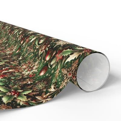Christmas Gift Wrap Christmas Wrapping Paper | High-Quality 90gsm Wrapping Paper - Thumbnail 2