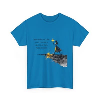 Psalm 119:105 Shirt | Your Word Is a Lamp Tee | Feral Miss Faith Apparel S–5XL - Thumbnail 3