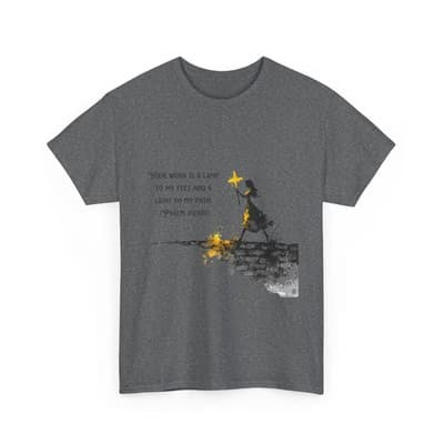 Psalm 119:105 Shirt | Your Word Is a Lamp Tee | Feral Miss Faith Apparel S–5XL - Thumbnail 3