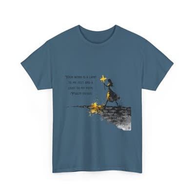 Psalm 119:105 Shirt | Your Word Is a Lamp Tee | Feral Miss Faith Apparel S–5XL - Thumbnail 3
