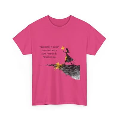 Psalm 119:105 Shirt | Your Word Is a Lamp Tee | Feral Miss Faith Apparel S–5XL - Thumbnail 3