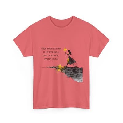 Psalm 119:105 Shirt | Your Word Is a Lamp Tee | Feral Miss Faith Apparel S–5XL - Thumbnail 3