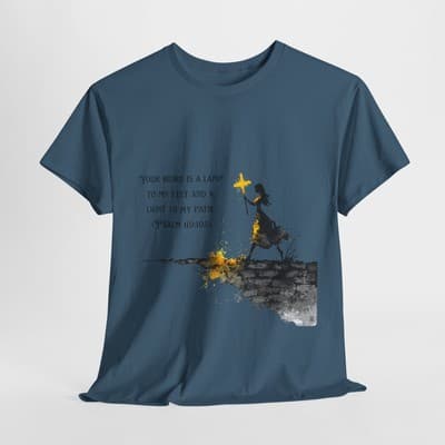 Psalm 119:105 Shirt | Your Word Is a Lamp Tee | Feral Miss Faith Apparel S–5XL - Thumbnail 5
