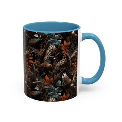 Wildlife Coffee Mug 11oz 15oz | Eagle Birdwatcher Gift | Rustic Nature Decor Cup - Thumbnail 2