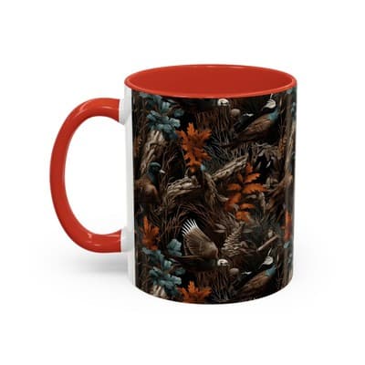 Wildlife Coffee Mug 11oz 15oz | Eagle Birdwatcher Gift | Rustic Nature Decor Cup - Thumbnail 3