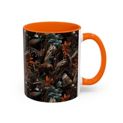 Wildlife Coffee Mug 11oz 15oz | Eagle Birdwatcher Gift | Rustic Nature Decor Cup - Thumbnail 2