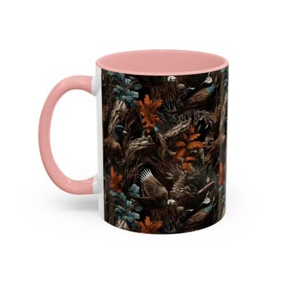 Wildlife Coffee Mug 11oz 15oz | Eagle Birdwatcher Gift | Rustic Nature Decor Cup - Thumbnail 3