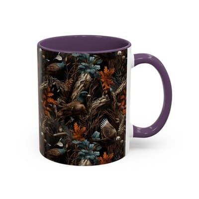 Wildlife Coffee Mug 11oz 15oz | Eagle Birdwatcher Gift | Rustic Nature Decor Cup - Thumbnail 2