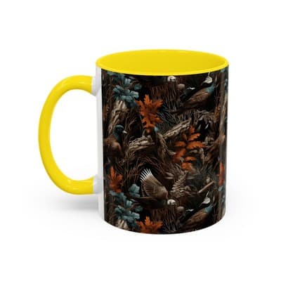 Wildlife Coffee Mug 11oz 15oz | Eagle Birdwatcher Gift | Rustic Nature Decor Cup - Thumbnail 3