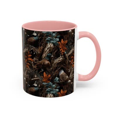 Wildlife Coffee Mug 11oz 15oz | Eagle Birdwatcher Gift | Rustic Nature Decor Cup - Thumbnail 2