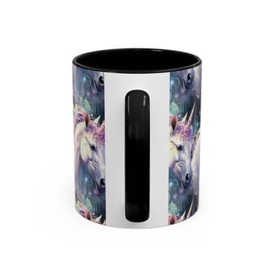 Pastel Unicorn Mug 11oz 15oz | Magical Coffee Cup | Gift for Fantasy Lovers - Thumbnail 4