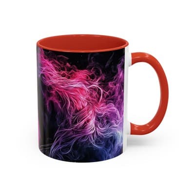 Rainbow Unicorn Horse Mug 11oz 15oz | Fantasy Coffee Cup | Gift for Dreamers - Thumbnail 2