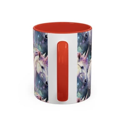 Pastel Unicorn Mug 11oz 15oz | Magical Coffee Cup | Gift for Fantasy Lovers - Thumbnail 4