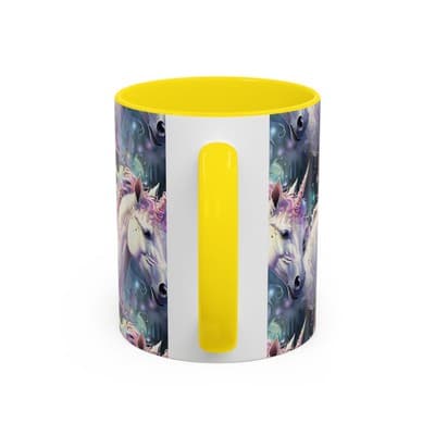 Pastel Unicorn Mug 11oz 15oz | Magical Coffee Cup | Gift for Fantasy Lovers - Thumbnail 4