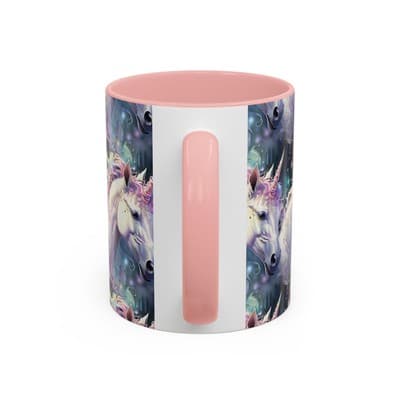 Pastel Unicorn Mug 11oz 15oz | Magical Coffee Cup | Gift for Fantasy Lovers - Thumbnail 4