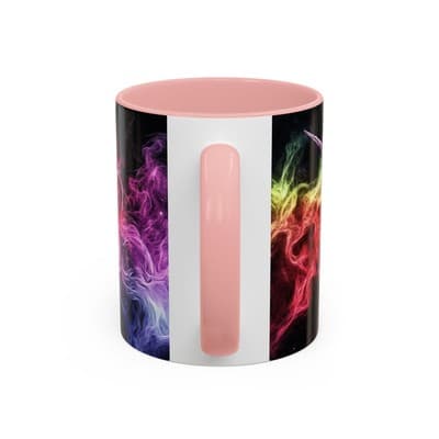 Rainbow Unicorn Horse Mug 11oz 15oz | Fantasy Coffee Cup | Gift for Dreamers - Thumbnail 4