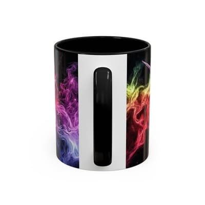 Rainbow Unicorn Horse Mug 11oz 15oz | Fantasy Coffee Cup | Gift for Dreamers - Thumbnail 4