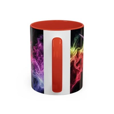 Rainbow Unicorn Horse Mug 11oz 15oz | Fantasy Coffee Cup | Gift for Dreamers - Thumbnail 4