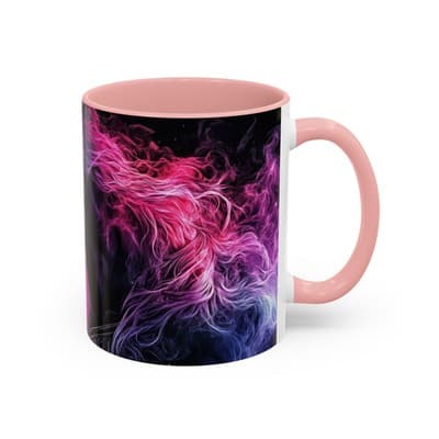 Rainbow Unicorn Horse Mug 11oz 15oz | Fantasy Coffee Cup | Gift for Dreamers - Thumbnail 2