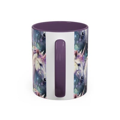Pastel Unicorn Mug 11oz 15oz | Magical Coffee Cup | Gift for Fantasy Lovers - Thumbnail 4