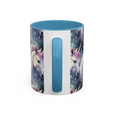 Pastel Unicorn Mug 11oz 15oz | Magical Coffee Cup | Gift for Fantasy Lovers - Thumbnail 4