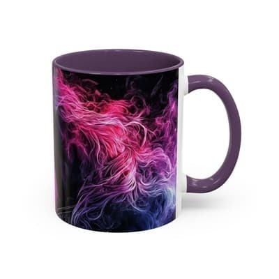 Rainbow Unicorn Horse Mug 11oz 15oz | Fantasy Coffee Cup | Gift for Dreamers - Thumbnail 2