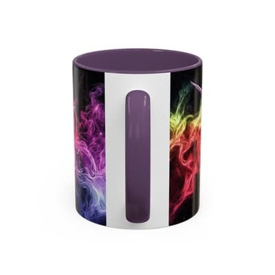 Rainbow Unicorn Horse Mug 11oz 15oz | Fantasy Coffee Cup | Gift for Dreamers - Thumbnail 4