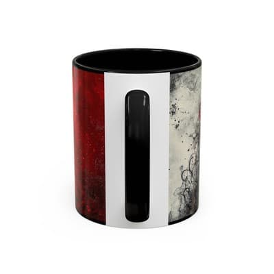 Gothic Rose Queen Mug 11oz 15oz | Dark Feminine Coffee Cup | Witchy Gift for Her - Thumbnail 4