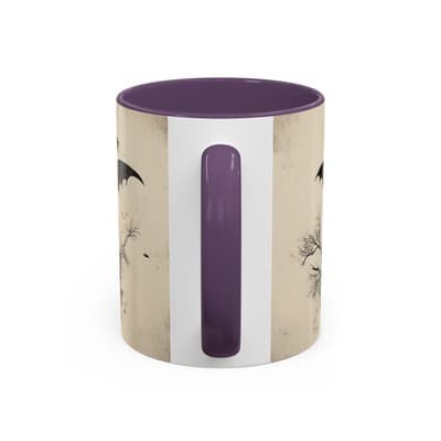 Vampire Gothic Coffee Mug 11oz 15oz | Halloween Decor | Spooky Gift for Him - Thumbnail 4