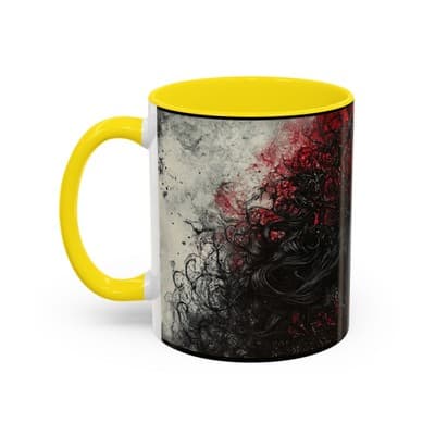 Gothic Rose Queen Mug 11oz 15oz | Dark Feminine Coffee Cup | Witchy Gift for Her - Thumbnail 3