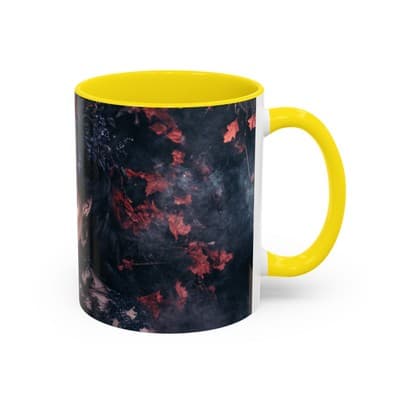 Gothic Floral Goddess Mug 11oz 15oz | Dark Beauty Cup | Witchy Gift for Her - Thumbnail 2