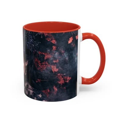Gothic Floral Goddess Mug 11oz 15oz | Dark Beauty Cup | Witchy Gift for Her - Thumbnail 2