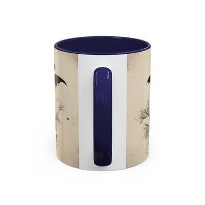 Vampire Gothic Coffee Mug 11oz 15oz | Halloween Decor | Spooky Gift for Him - Thumbnail 4
