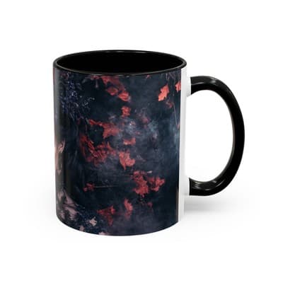 Gothic Floral Goddess Mug 11oz 15oz | Dark Beauty Cup | Witchy Gift for Her - Thumbnail 2