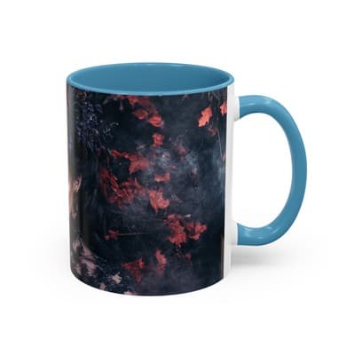 Gothic Floral Goddess Mug 11oz 15oz | Dark Beauty Cup | Witchy Gift for Her - Thumbnail 2