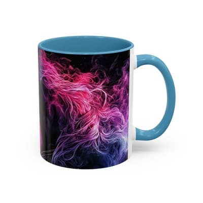 Rainbow Unicorn Horse Mug 11oz 15oz | Fantasy Coffee Cup | Gift for Dreamers - Thumbnail 2
