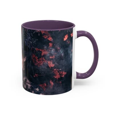 Gothic Floral Goddess Mug 11oz 15oz | Dark Beauty Cup | Witchy Gift for Her - Thumbnail 2