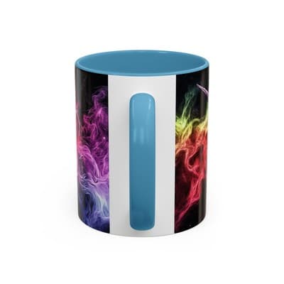 Rainbow Unicorn Horse Mug 11oz 15oz | Fantasy Coffee Cup | Gift for Dreamers - Thumbnail 4
