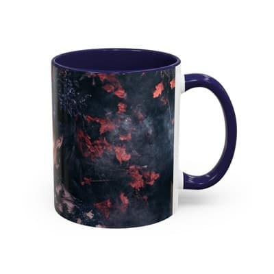 Gothic Floral Goddess Mug 11oz 15oz | Dark Beauty Cup | Witchy Gift for Her - Thumbnail 2