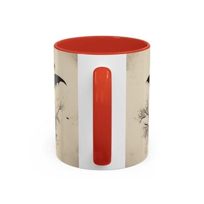Vampire Gothic Coffee Mug 11oz 15oz | Halloween Decor | Spooky Gift for Him - Thumbnail 4