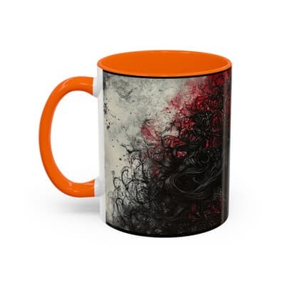 Gothic Rose Queen Mug 11oz 15oz | Dark Feminine Coffee Cup | Witchy Gift for Her - Thumbnail 3
