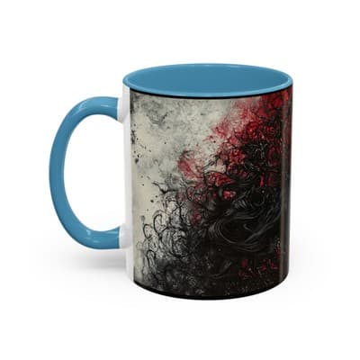 Gothic Rose Queen Mug 11oz 15oz | Dark Feminine Coffee Cup | Witchy Gift for Her - Thumbnail 3