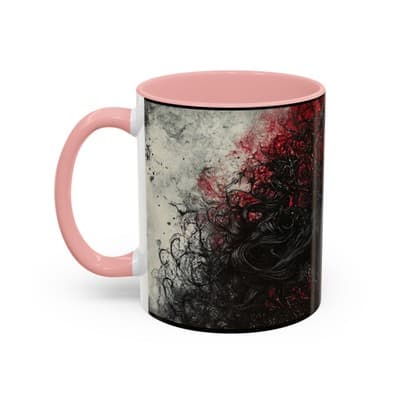 Gothic Rose Queen Mug 11oz 15oz | Dark Feminine Coffee Cup | Witchy Gift for Her - Thumbnail 3
