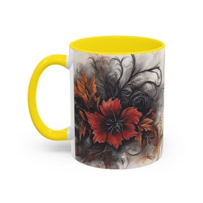Halloween Pumpkin Mug 11oz 15oz | Spooky Fall Coffee Cup | Gothic Autumn Gift - Thumbnail 3