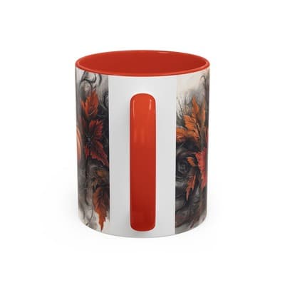 Halloween Pumpkin Mug 11oz 15oz | Spooky Fall Coffee Cup | Gothic Autumn Gift - Thumbnail 4